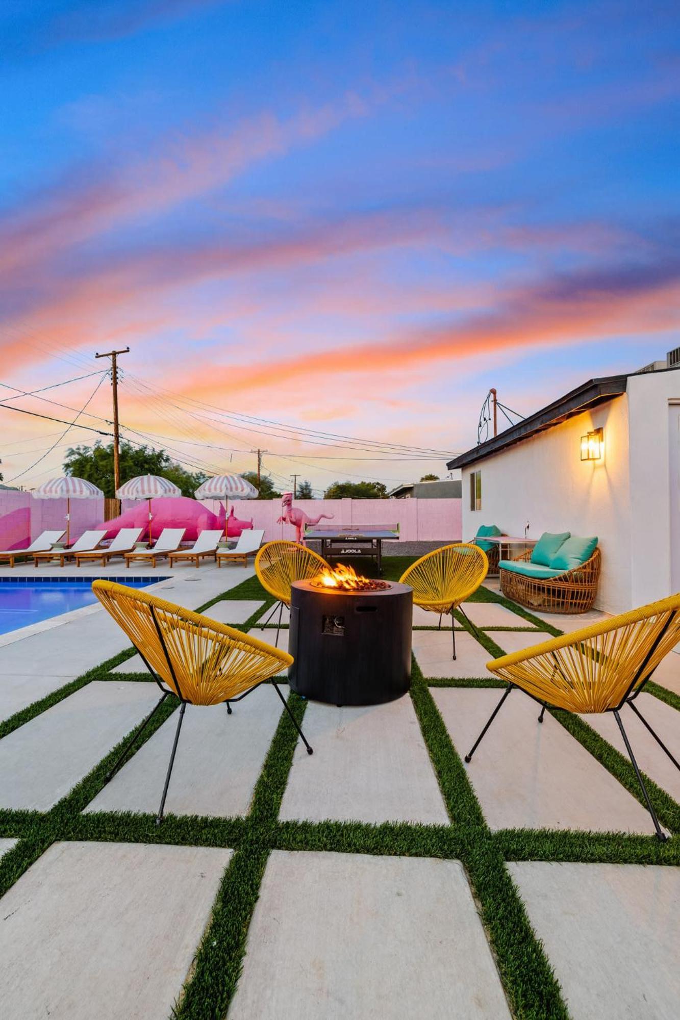 Bachelorette! Fire Pit+Heated Pool+3Mi To Old Town Villa Scottsdale Dış mekan fotoğraf