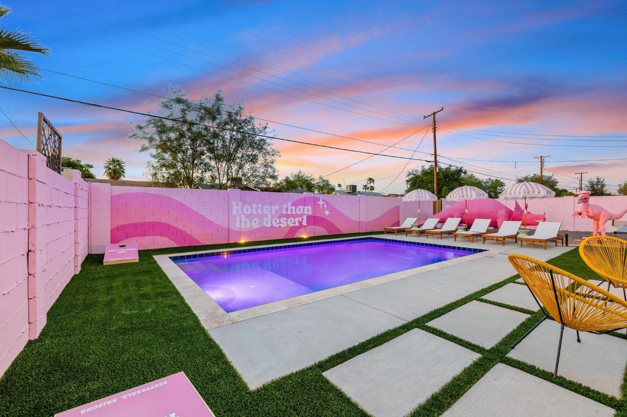 Bachelorette! Fire Pit+Heated Pool+3Mi To Old Town Villa Scottsdale Dış mekan fotoğraf